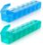 BUG HULL Weekly Pill Organizer Large 2 Packs, Extra Large Travel Pill Organizers, Pill Box 7 Day, Travel Pill Case, Medicine Pill Organizer for Vitamins, Supplements and Medications (Blue+Green)
