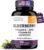 Elderberry Vitamin C and Zinc Capsules with D3 and Quercetin, 120 Count | 6-in-1 Immune Support Supplements For Adults, Sambucus Extract Zink Ginger USA Made in NSF GMP Certified Facility By Sandhu’s