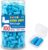AZEN 100 Pairs Ear Plugs Bulk, NRR 32dB Soft Foam Ear Plugs for Sleeping Noise Cancelling, Earplugs for Concerts Shooting Swimming Noise Reduction (Lake Blue)