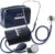 Primacare DS-9197-BL Professional Classic Series Manual Adult Size Blood Pressure Kit, Emergency Bp kit with Stethoscope and Portable Leatherette Case, Nylon Cuff, Blue