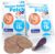 P6 Motion Sickness Patches for Kids Ages 6+ All Natural Sea Sickness Patches for Cruise and Car – Non Drowsy Motion Patch for Children – Safe Motion Sickness Patch for Travel – Ginger and Cinnamon