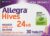 Allegra Adult Hives Antihistamine, Non-Drowsy, 24-Hour Tablets, 30-Count | Non-drowsy relief of itch due to hives medicine, 180 mg fexofenadine HCI pill, reduces hives when there are flare-ups