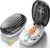 Pill Cutter Splitter for Small and Tiny Pills, 1/2 1/4 Pill Splitter for Small Pills,Tablets in Half or Quarters, Accurate and Easy Cutting, Stainless Steel Blade, Back Storage (Transparent Black)