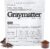 Graymatter Bright Mind Nootropic Focus Drink Mix, Cacao – 40 Servings | Plant-based energy supplement with adaptogens and vitamins, sugar-free daily powder formula