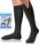 CASMON Zipper Compression Socks 20-30 mmHg Closed Toe Support Socks 1 Pair