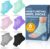 TEAWOO Moisturizing Heel Socks – 6 Pairs for Dry Cracked Feet | Toeless Gel Socks for Hydration and Repair, Soften and Hydrate Dry Cracked Feet Heels, Gel Socks for Dry Cracked Feet