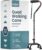 PELEGON Quad Cane (300 lb) – Adjustable Walking Cane with A Large 4 Pronged Base for Extra Balance & Stability, Walking Canes for Seniors, Walking Cane for Men & Women, Walking Sticks