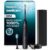 Philips Sonicare 5950 Rechargeable Electric Toothbrush, 2 Brush Head, Black | 1000% More Plaque Removal¹, Pressure Sensor, 6 Brush Settings, 21-Day Battery, Includes Travel Case, HX7131/03