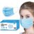 NNPCBT Blue Disposable Face Masks 100 Pack,Mask for Adults Outdoor Indoor