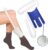 Skil-Care Easy-On Sock Aid Device for Seniors, Flexible Shell, Grip Handles | Sock Aids for Putting on Socks Without Bending, Flexible Contoured Shell, Ergonomic Grip Handles, Portable, Limited Mobility