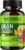 NATURELO Vegan Iron Supplement with Vitamin C and Organic Whole Foods – Gentle Iron Pills for Women & Men with Iron Deficiency Including Pregnancy, Anemia and Vegan Diets – 180 Mini Capsules
