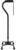 RMS Quad Cane – Adjustable Walking Cane with A Large Four-Pronged Base for Extra Stability – Foam Padded Offset Handle for Secure & Comfort Grip – Works for Right or Left Handed Men or Women