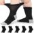 Diabetic Ankle Socks for Women, Non Binding Wide Top for Elderly, Seamless Loose Cushion for Swollen Feet, 5 pairs