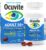 Ocuvite 50+ Eye Vitamin & Mineral Supplement, Multivitamin for Vision & Ocular Health with Omega-3, Zinc, Vitamins C & E, Lutein & Zeaxanthin, Zinc Supplements for Women and Men, 90 Softgels