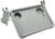 Lumex Folding Walker Tray with Cup Holders – Clip-On Walker Accessory, Tool-Free Installation, Grey