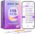 Premom Quantitative Ovulation Test Strips: 5X Pregnancy Rate Found* Use App | 25 Ovulation Tests – Numerical LH Range 0-65 mIU/mL, 5 Pregnancy Test Strips, Premom App Tracking LH Changes, TTC Family Plan
