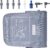 2XL Blood Pressure Cuff for Adult, Compatible with Most Monitors, ARM Blood Pressure Replacement Cuff with 8 Connectors 8.7″-24″ (22-60cm)