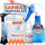 Ear Wax Removal Kit with SoftSpray Irrigation Tips, 4X High Output Sprayer & Ear Basin – Safe, Fast, Gentle Ear Cleaning Kit for Adults & Kids at Home – Premium Kit with Otoscope + Ear Drops | Complete premium system combines 4X cleaning power, patented SoftSpray® tips, otoscope and drops for fast, gentle home use