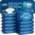 Inspire Adult Wet Wipes, Wash Cloths | Adult Wipes for Incontinence & Cleansing for Elderly, 8″x12″ Count 12 packs of 50