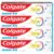 Colgate Total Whitening Toothpaste Gel with Fluoride, Bulk 4 Pack, 5.1 oz