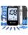 LinkSun Blood Sugar Testing Kit, 100 Strips & Lancets for Seniors, G-425-2V | High Accuracy Blood Glucose Monitor Kit, Large Display for Diabetes Lancing Device, Control Solution & Travel Organizer Bag