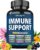 StrongVit Immune Support with Vitamin C, D3, Zinc, Echinacea – 60 Caps
