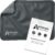 Flexible Hot and Cold Gel Pack, Large 11.5″ x 14.5″ | Reusable soft gel ice pack for injuries, recovery, dual-sided plush, medical grade for back, shoulder & muscle relief, grey