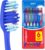Colgate Extra Clean Full Head Toothbrush, Soft, 6 Pack | Soft Bristles, Full Head Design, Everyday Cleaning, Easy Grip Handle, Bulk Toothbrush Pack