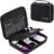 ProCase Diabetes Travel Case for Diabetic Supplies -Black | Hard Storage Bag for Glucose Meter, Insulin Pen, Test Strips, Syringes, Needles & More; Organizer for Diabetic Care Kits