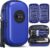 AUVON Insulin Cooler Travel Case with Rechargeable Temp Display, Insulin Pen Cooler Travel Case with 2 x 160g TSA Approved Ice Packs, Waterproof Insulated Cooler Bag for Daily Use & Trip