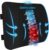 Lumbar Support Pillow, Ergonomic Back Cushion for Office Chair, Black/Large