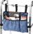 Walker Bag with Cup Holder, Premium Walker Basket for Folding Walker, Foldable Walker Storage Bags for Seniors with Big Capacity & Water Resistant, Blue