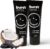 BURST Charcoal Whitening Toothpaste for Adults (4.7oz/2 Pack) | for Sensitive Teeth with Cavity Fighting Fluoride & Xylitol | Vegan | Gluten & SLS Free | Coconut Salt | Coconut Salt | for Sensitive Teeth with Cavity Fighting Fluoride & Xylitol | Vegan | Gluten & SLS Free