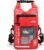 250 PCS Waterproof First Aid Kit, Roll Top Reflective Boat Dry Bag Bug Out Bags, Emergency Medical Kit Ideal for Boating, Camping, Fishing, Kayaking, Floating, Red