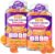 2 Packs Calcium Citrate Gummies 1200mg with Vitamin D3 K2 B12, 4-in-1 High Absorption Calcium Supplement for Women Men, Bone Teeth Muscle Support, Calcium Gummies for Adults,Sugar Free,Orange Flavor