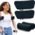 Crutch Comfort Deluxe Soft Fleece & Foam Crutch Accessory Set (Classic Black)
