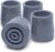 Steel-Reinforced Walker Glide Tips (Gray, 1 1/8″)