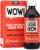 NovaFerrum Wow 125mg High Potency Liquid Iron Supplement for Adults | Vegan verified and gluten free certified, sugar-free formula for those managing low iron levels every single day | 6 Fl Oz